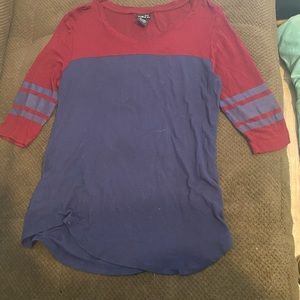 Rue21 elbows sleeve top